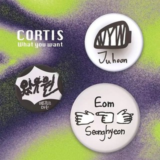 臺灣精品💗CORTIS周邊吧唧徽章Martin穀子James精美胸針馬口鐵掛件痛包禮物