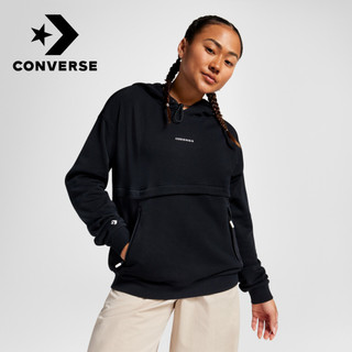 【Converse官方旗艦店】長袖帽T 女性 10026576-A03