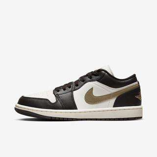 Nike Wmns Air Jordan 1 Low DC0774-200 男女 休閒鞋 喬丹 皮革 穿搭 摩卡棕