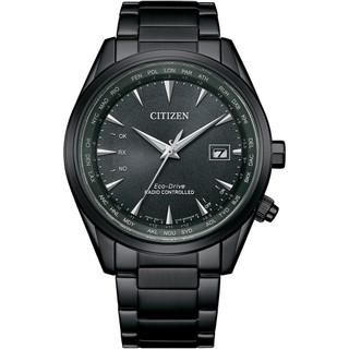 CITIZEN 星辰 GENT'S 萬年曆 Eco-Drive光動能電波腕錶-43mm CB0275-83E