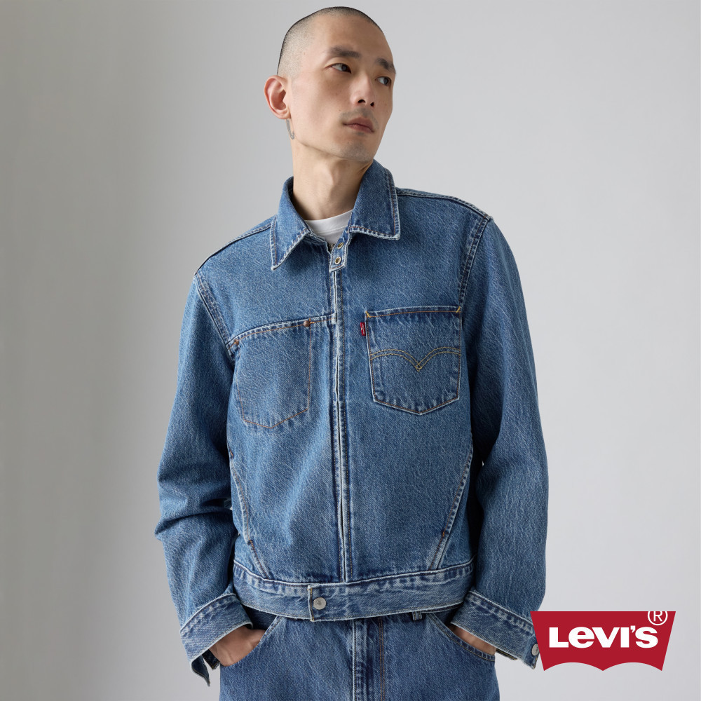 Levi's® 雙口帶牛仔外套 / 夾克 男生上衣 人氣新品 003M3-0001
