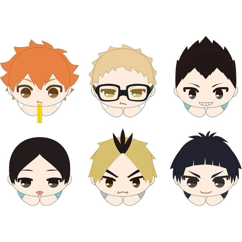 排球少年 日向 翔陽 月島螢 金田一 國見英 黃金川 五色 娃娃 吊飾 趴娃 夾手娃