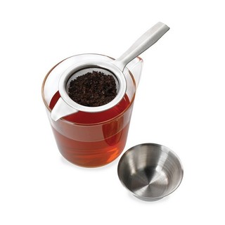 英國《La Cafetiere》銜水座+匙型濾茶網 濾茶器 香料球 茶具 適洗碗機