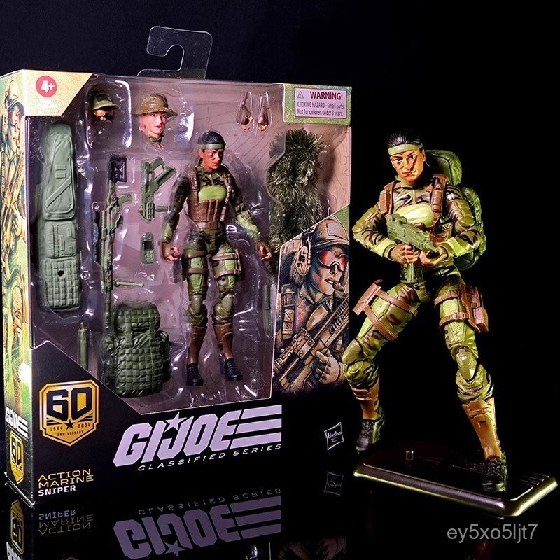 正版特種部隊60週年紀念版空降兵特種兵女狙擊手6寸可動人偶手辦【Kevin潮趣廠】