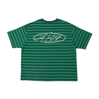 MTA A Star Boxy Striped Tee 星星 條紋 短袖 綠色 MTA-26 [台灣現貨]