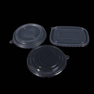 【臺灣熱賣】一次性加厚密封打包通用蓋子防霧蓋牛皮紙蓋pp蓋長方形沙拉碗蓋《優選》【BH】