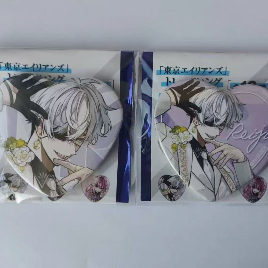 日版散貨 東京異星人 雨宮零士Dress up心吧唧一對 原袋