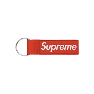 Supreme 26SS Webbing Keychain 鑰匙圈 紅色
