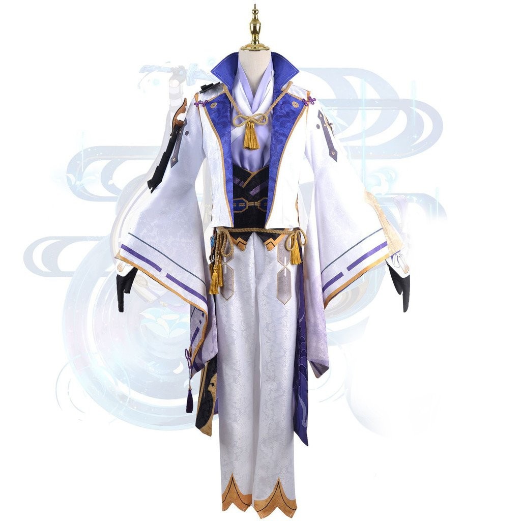 今日優惠> cosplay 服裝 動漫cos服 原神cos服稻妻城神裡綾人cosplay衣服動漫服裝角色扮演服