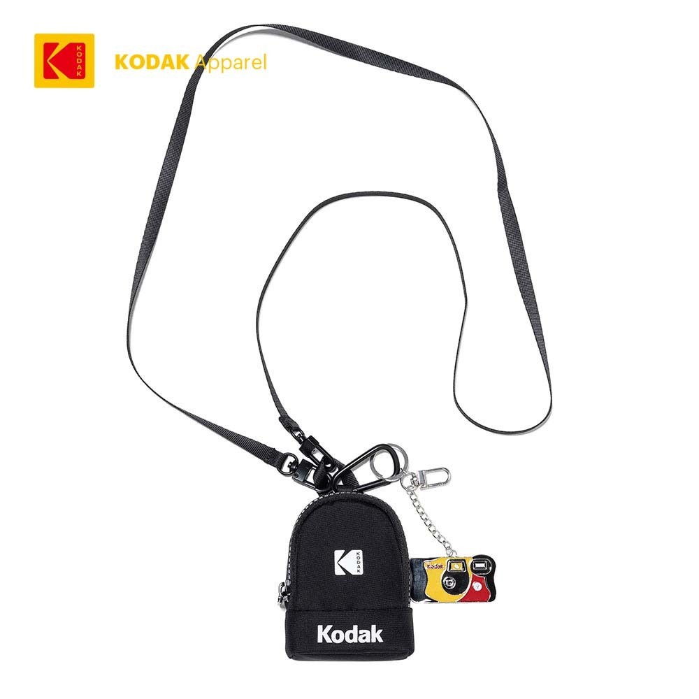 【KODAK柯達 Apparel】SPOT FUNSAVER 底片相機鑰匙圈小包 K5143XBG03