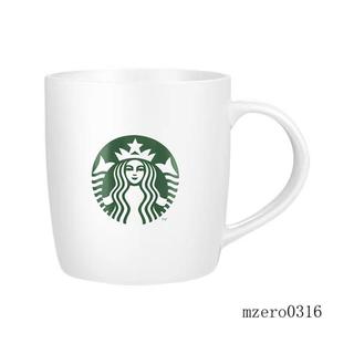 【星巴克】情侶咖啡杯ins家用杯子80ml楓葉馬克杯浮雕陶瓷水杯簡約