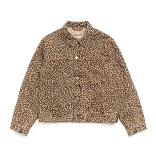 Stussy Denim Trucker Jacket 豹紋 丹寧 外套 夾克 115839-LD [台灣現貨]