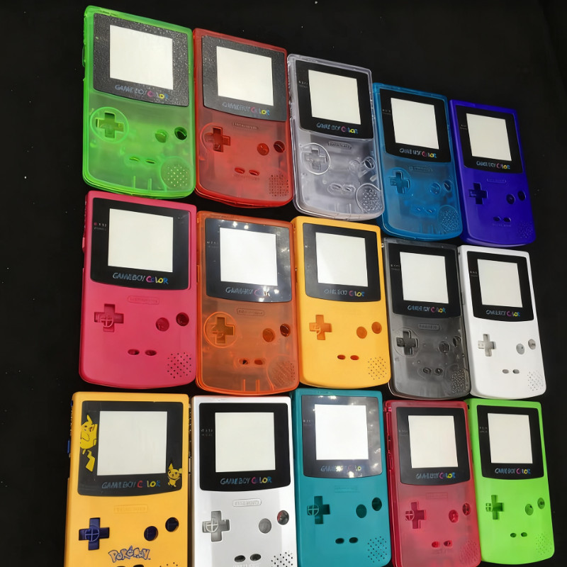 ✨臺灣出貨+免運 GBC掌機殼 掌機彩殼 遊戲機外殻 Game Boy Color掌機外殻 GBC掌機替換殼 遊戲配件