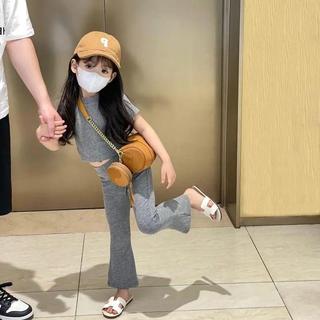 Mimo⭐女童套裝夏裝韓範童裝女寶寶短袖可愛兩件套