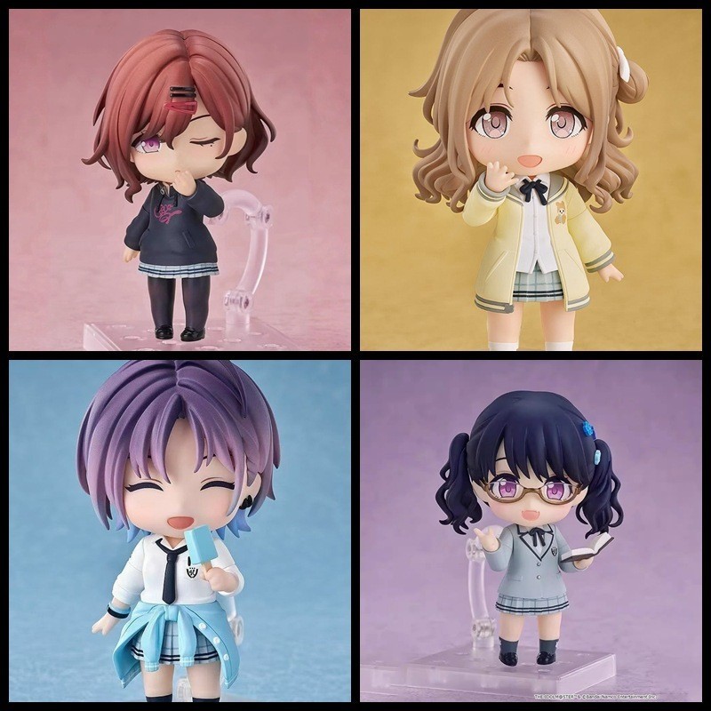 現貨 4款 偶像大師閃耀色彩 黏土人 淺倉透 樋口圓香 市川雛菜 福丸小糸 Q版公仔 可動人偶 二次元美少女