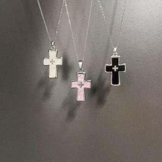 時尚配飾🎀甜酷辣妹十字架項鍊吊墜Maiden新款Prayer高級項鍊女生可愛配飾潮