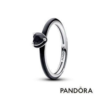 【Pandora】Pandora ME 黑色脈輪之心戒指 官方直營