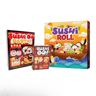 🔥熱賣🔥 SUSHI GO! PARTY! ROLL壽司捲骰狗派對中英文桌麵歡樂聚會遊戲 LWBT