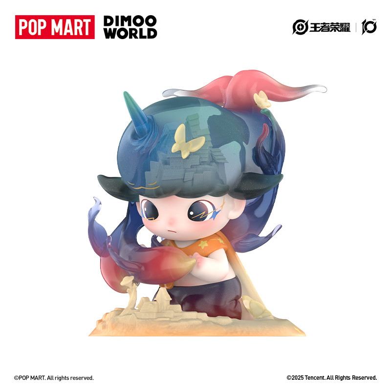POPMART泡泡瑪特 DIMOO WORLD × 王者榮耀 10週年限定手辦 傳說對決潮玩手辦大娃
