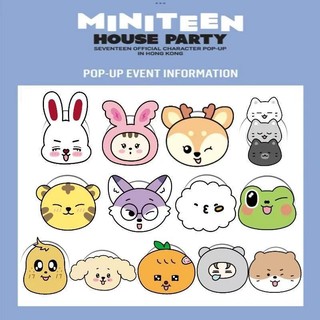 🆕SEVENTEEN快閃系列 mini teen小十七卡通磁吸支架 手機氣囊支架