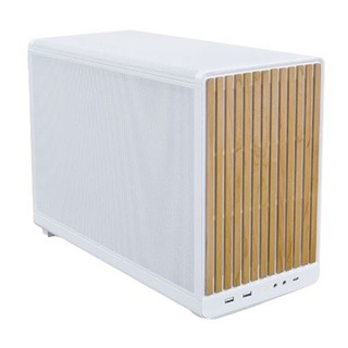 LIAN LI 聯力 A3-MATX-WD 實木白 機殼 綠風潮
