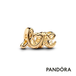 【Pandora】手寫「love」串飾 母親節禮物 520禮物 官方直營
