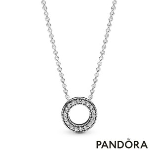 【Pandora】Pandora經典永恆鋯石吊墜項鏈 官方直營