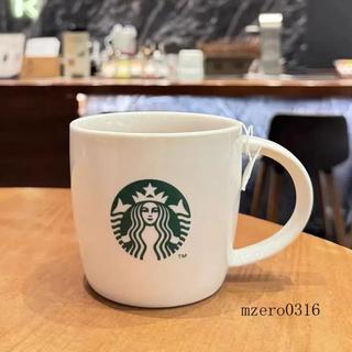 【星巴克】情侶咖啡杯ins家用杯子80ml楓葉馬克杯浮雕陶瓷水杯簡約