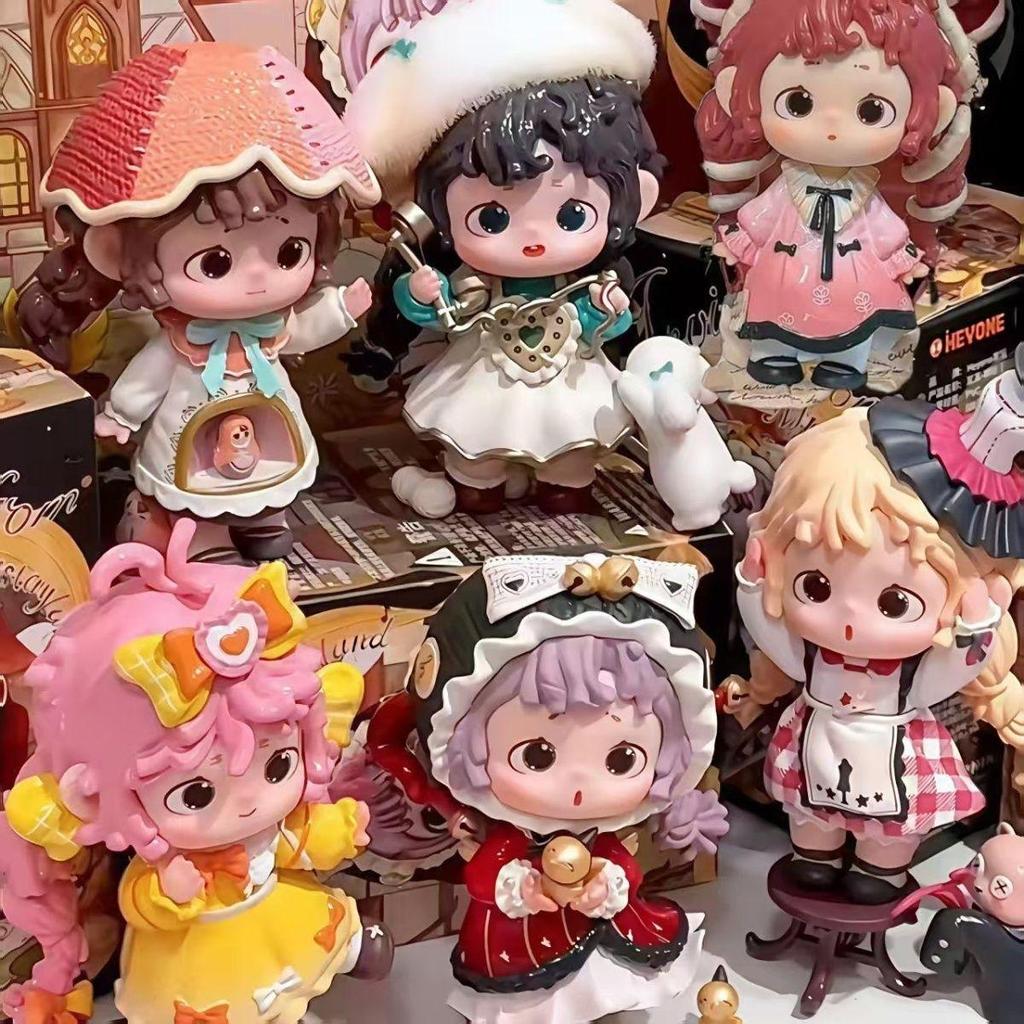【新品現貨】盼盼良品-正版黑玩芙芙神祕王國的邀請函系列 中盒6入 潮玩 盲盒 可愛 芙芙 擺件 節日禮物