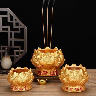 香爐 香灰爐 燒香爐 薰香爐 香薰爐 焚香爐 供奉香爐 佛具 香爐敬神家用大香爐大號擺件蓮花創意香爐插香佛堂專用燒香爐陶