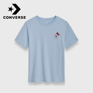 【Converse】三麗鷗聯名 短袖T恤 男 HELLO KITTY CVM5T516-C9E
