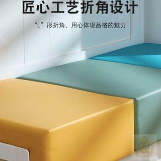 ✨折扣盛宴✨L型防水戶外沙發墊折角樓梯臺階座墊卡座換鞋凳軟包 坐墊 皮革墊子