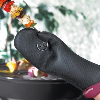 美國《Kitchen Grips》加長隔熱手套(紅) 防燙手套 烘焙耐熱手套 適洗碗機