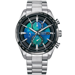 CITIZEN星辰 GENT'S系列 千彩之海 光動能 電波計時腕錶 42mm/AT8188-64L