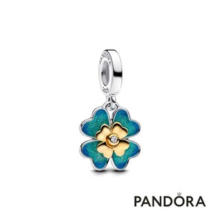 【Pandora】可旋轉幸運草綴鑽石吊飾 母親節禮物 520禮物 官方直營