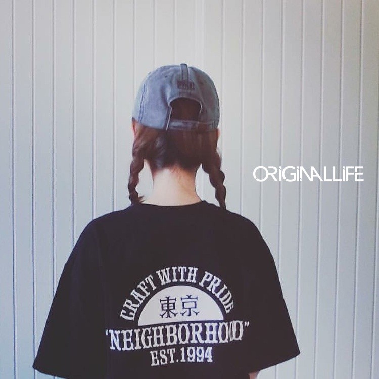 NBHD HOODS T恤東京東京東京東京紀念品酒吧T恤短袖限量