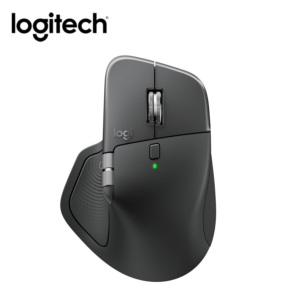 【Logitech 羅技】MX Master 4 無線智能滑鼠 石墨黑