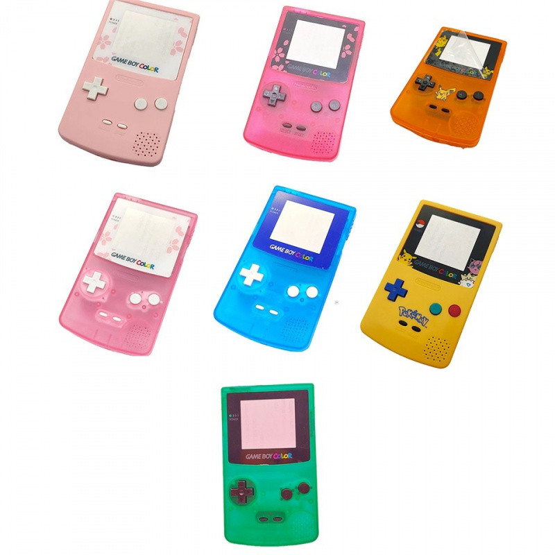 🔥臺灣出貨 免運🔥GBC遊戲機外殻 機殼 替換殼 Game Boy Color遊戲機殻 gbc殼 改裝換殼 遊戲維修配件