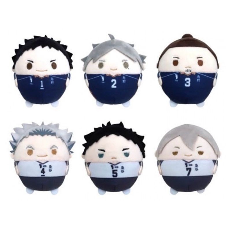 排球少年 圓滾滾 木兔光太郎 赤葦京治 木葉秋紀 澤村大地 菅原孝支 東峰旭 梟谷 烏野