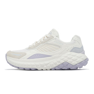 Skechers 休閒鞋 Monster Evo-On Point 女鞋 米 紫 復古 厚底 150682WLVB