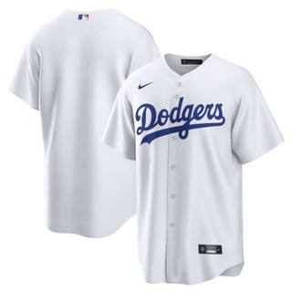 廠商精挑 美職聯美式棒球洛杉磯道奇Dodgers17運動服 球衣 短袖 棒球服 短開衫 美職聯棒球服
