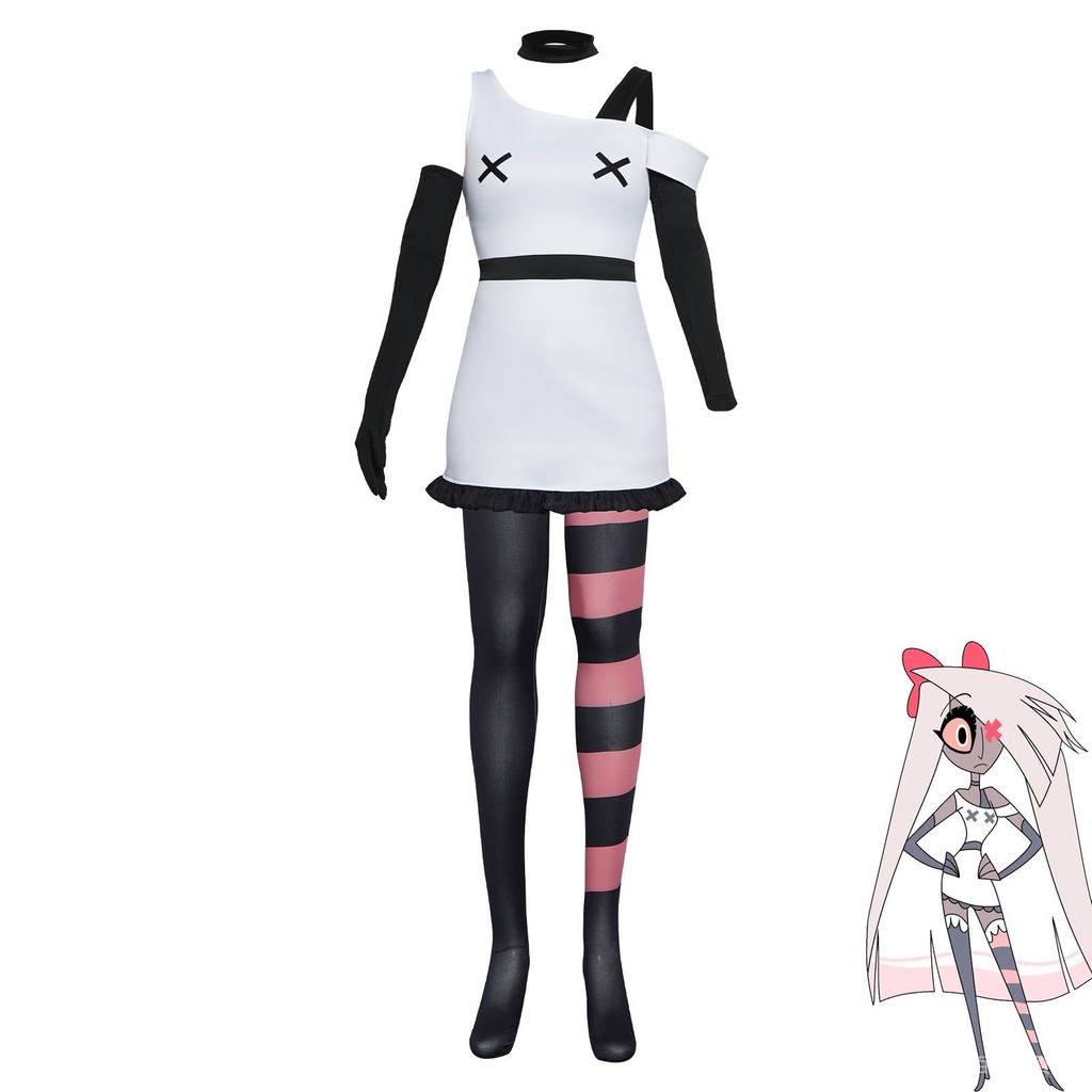『 萬聖節』可加急出貨 地獄客棧vaggie cos服裝 極噁老大vaggie 地獄客棧維姬cos服