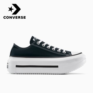 【Converse官方旗艦店】厚底帆布鞋 中性 DOUBLE STACK A15490C