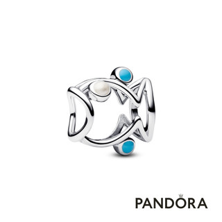【Pandora】鏤空魚骨吊飾 母親節禮物 520禮物 官方直營