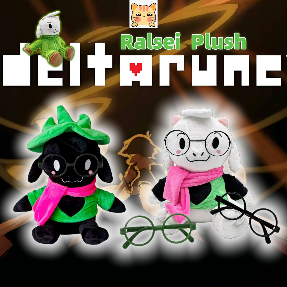 BCT✨24小時發貨✨Deltarune Ralsei 毛絨玩具可愛的 Deltarune Mr. Tenna 毛絨公仔