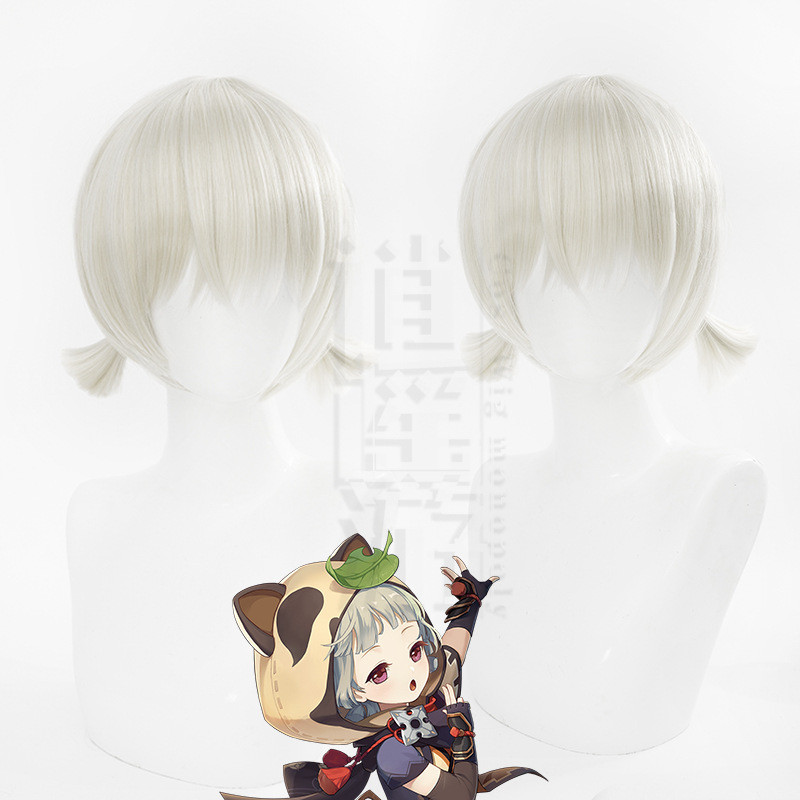 逍遙遊 原神 早柚 cos假髮 忍裡之貉 稻妻城 造型遊戲cosplay假毛