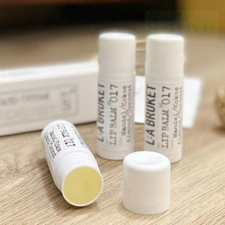 現貨 瑞典LA BRUKET有機杏仁椰子潤唇膏14g 大容量護唇棒labruket 七夕禮物