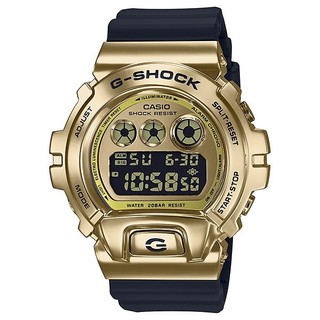 CASIO G-SHOCK GM-6900G-9 金屬材質街頭風格錶(金X黑)