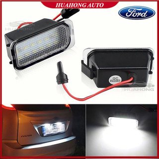 福特FORD 適用Kuga/Ranger/Focus/Mondeo/Fiesta LED後牌照燈 車牌燈總成 改裝零配件