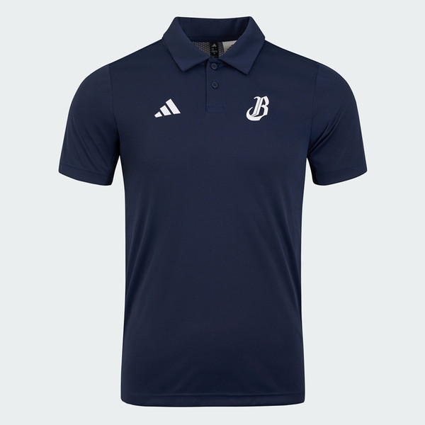 Adidas 愛迪達 Polo Shirt KG3223 男 Polo衫 運動上衣 休閒 中信兄弟聯名 深藍 亞版